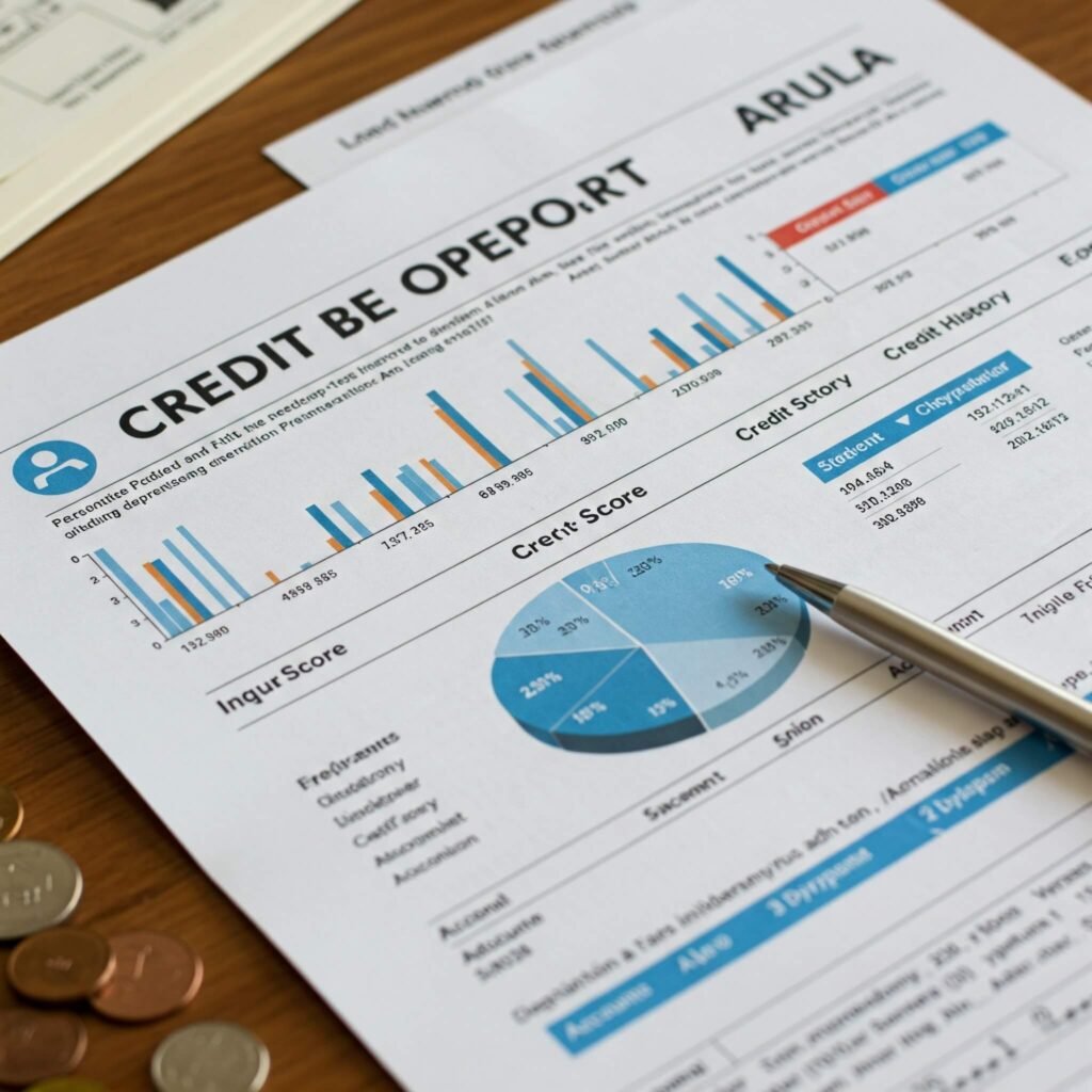 Sample credit report