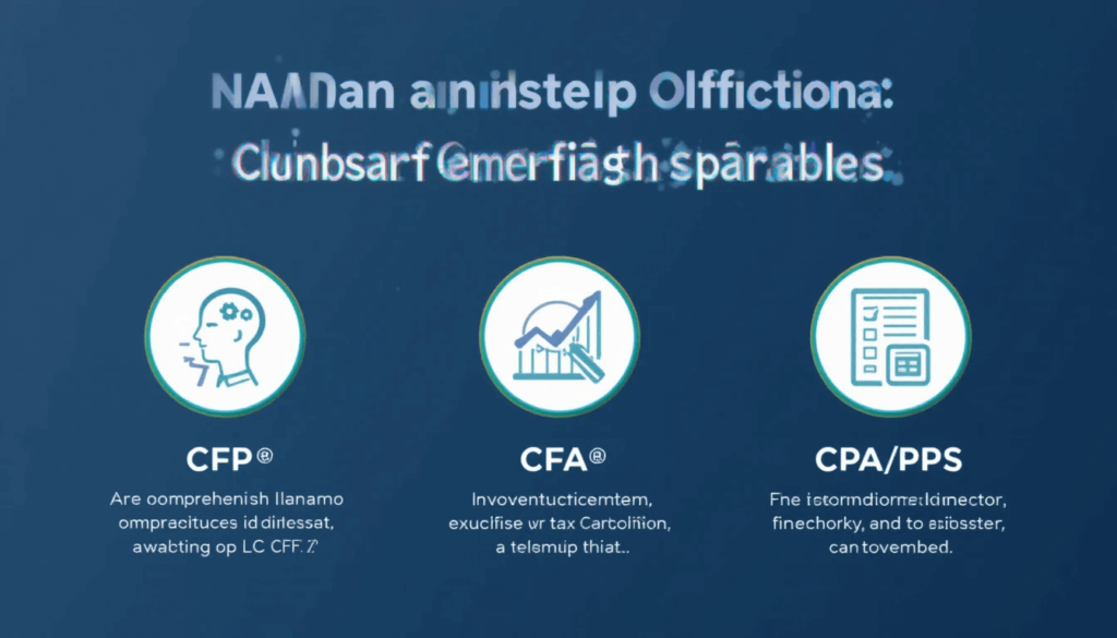 Financial Planner Certifications Explained.