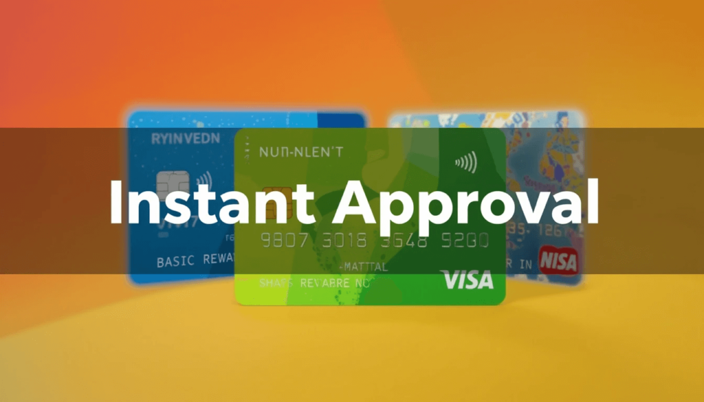 The cards should represent different tiers (e.g., basic, rewards, travel) with distinct color schemes.