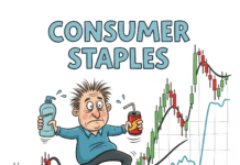 5 Stocks Every New Investor Should Own (Before You Go Wild) Humorous drawing of a person and stock chart